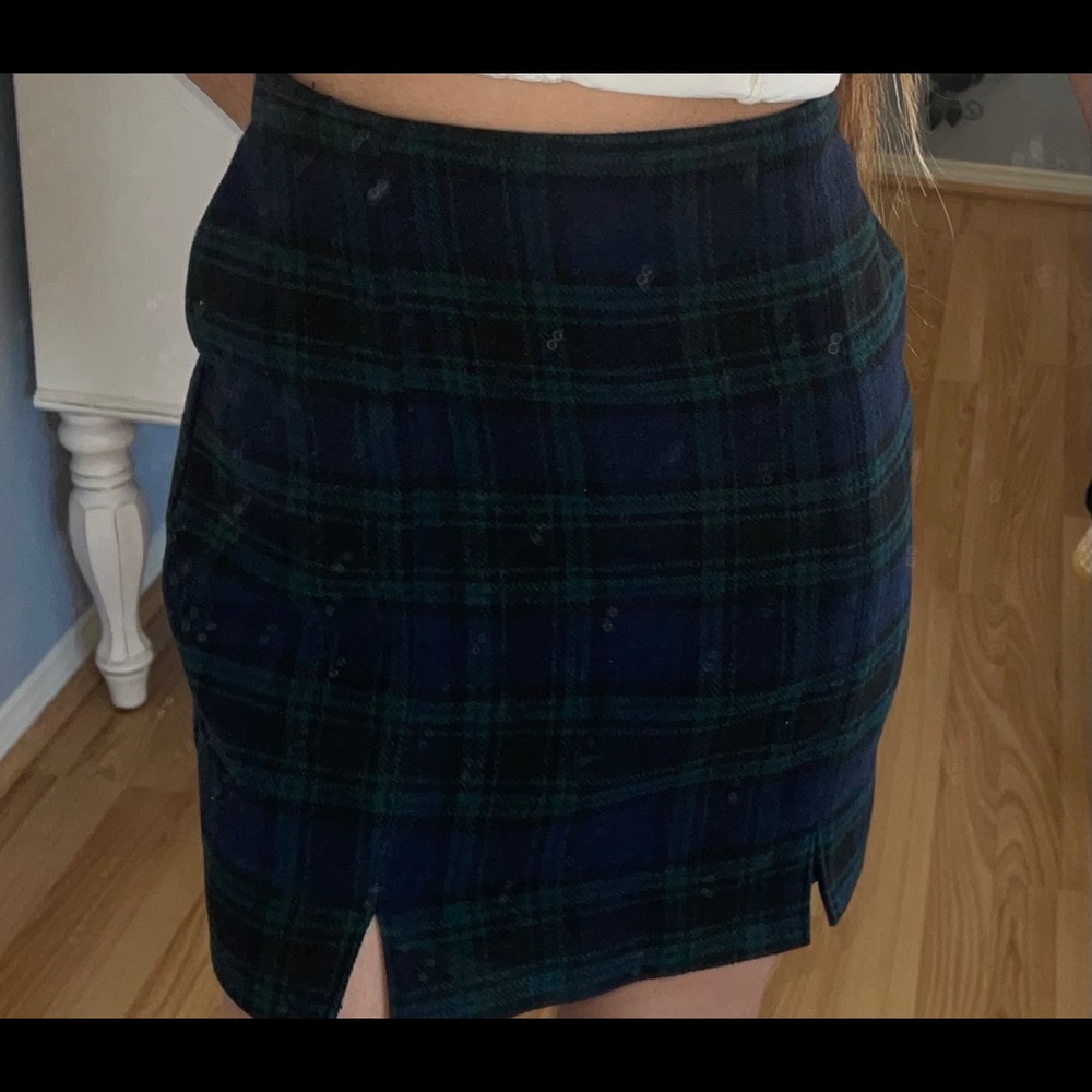 Plaid Hollister Ultra-High Rise Skirt